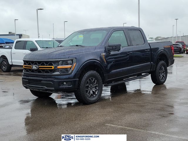 Antimatter Blue Metallic 2025 Ford F-150 Tremor SuperCrew 4WD Pickup Truck Four-Wheel Drive Automatic