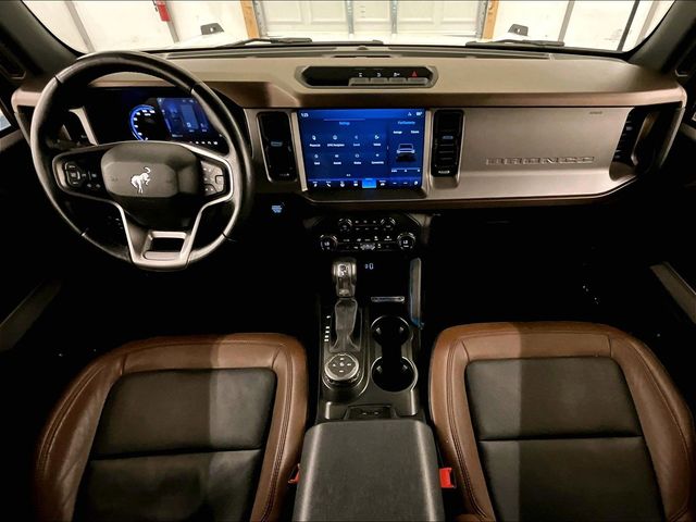 2021 Ford Bronco Outer Banks White at Klick Lewis Buick Chevrolet