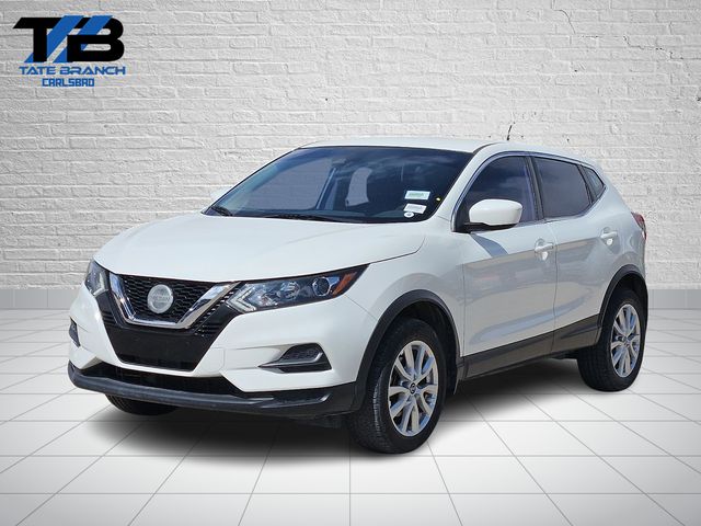 Glacier White 2020 Nissan Rogue Sport S FWD SUV / Crossover Front-Wheel Drive Continuously Variable Transmission