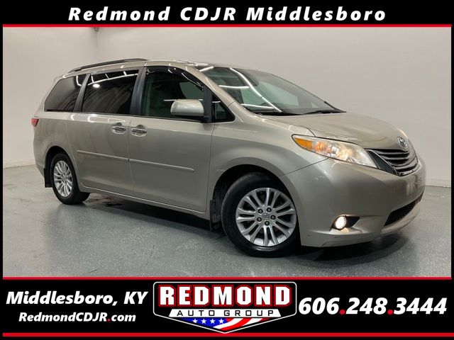 Silver Sky Metallic 2015 Toyota Sienna Minivan Front-Wheel Drive 6-Speed Automatic Overdrive
