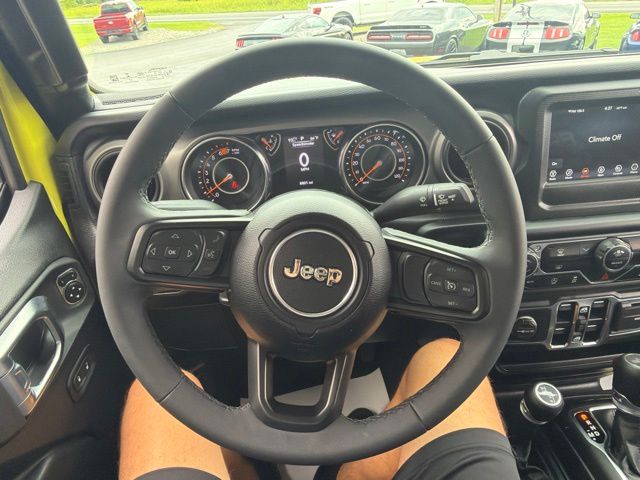 2023 Jeep Wrangler Sport S Yellow at Luther Ford