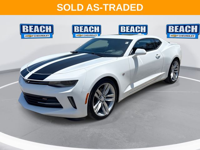 Summit White 2017 Chevrolet Camaro Coupe Rear-Wheel Drive 8-Speed Automatic