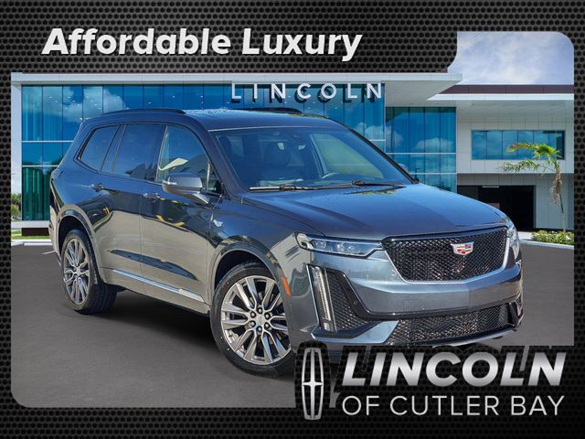 Shadow Metallic 2021 Cadillac XT6 Sport AWD SUV / Crossover Four-Wheel Drive 9-Speed Automatic