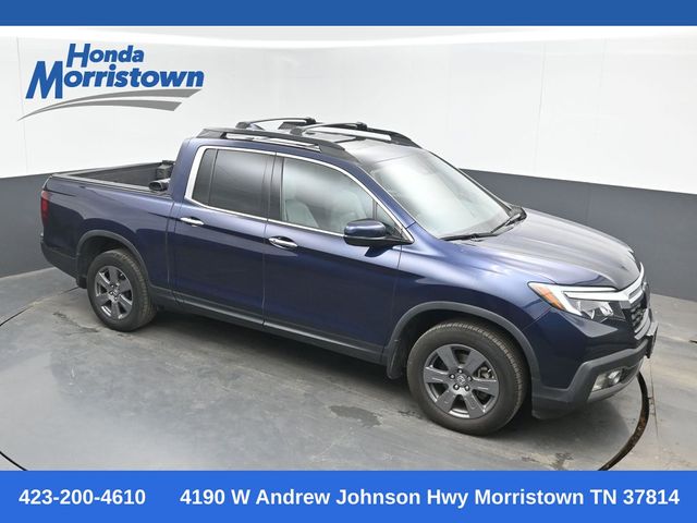 Black (Obsidian Blue) 2020 Honda Ridgeline Pickup Truck All-Wheel Drive 9-Speed Automatic