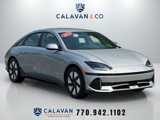 Curated Silver 2024 Hyundai Ioniq 6 Sedan Rear-Wheel Drive 1-Speed Automatic