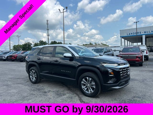Mosaic Black Metallic 2025 Chevrolet Equinox SUV / Crossover Front-Wheel Drive Continuously Variable Transmission