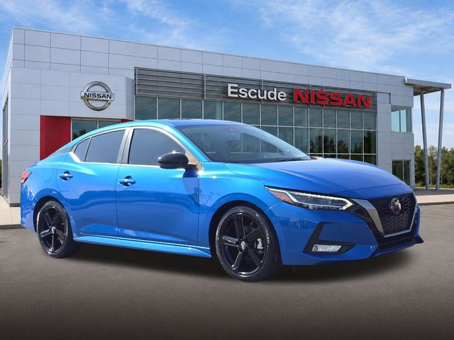 Electric Blue Metallic 2022 Nissan Sentra Sedan Front-Wheel Drive Continuously Variable Transmission