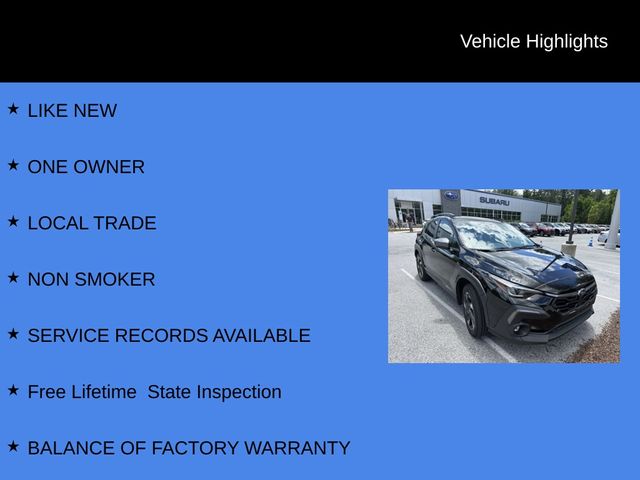 2024 Subaru Crosstrek Limited Black at Rafferty Subaru