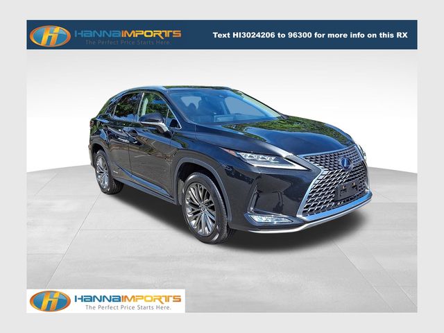 Black (Caviar) 2022 Lexus RX Hybrid SUV / Crossover All-Wheel Drive Continuously Variable Transmission