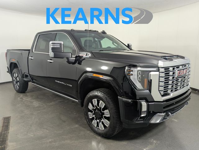Onyx Black 2024 GMC Sierra 2500HD Pickup Truck Four-Wheel Drive Automatic