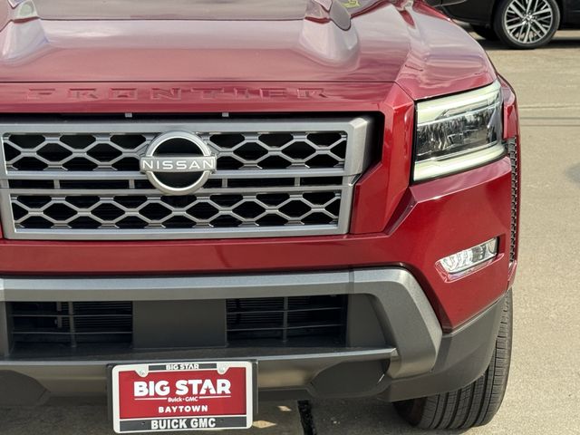 2024 Nissan Frontier SL Red at DeMontrond Auto Country