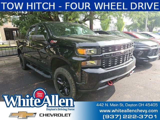 Black 2021 Chevrolet Silverado 1500 Pickup Truck Four-Wheel Drive 6-Speed Automatic Overdrive
