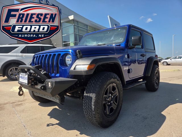Ocean Blue Metallic 2019 Jeep Wrangler SUV / Crossover Four-Wheel Drive 6-Speed Manual