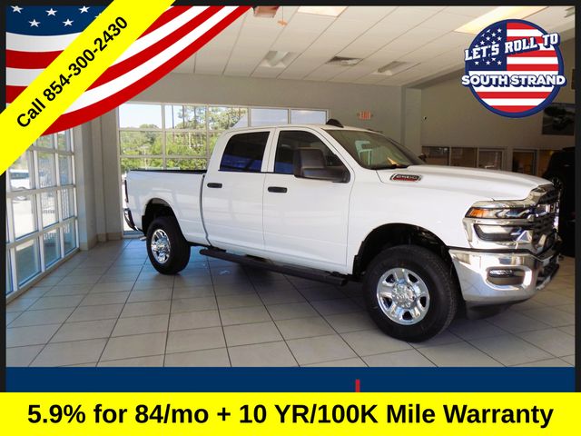 Bright White Clearcoat 2026 RAM 2500 Pickup Truck Four-Wheel Drive 8-Speed Automatic
