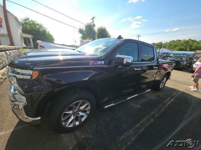Black 2021 Chevrolet Silverado 1500 Pickup Truck Four-Wheel Drive 8-Speed Automatic