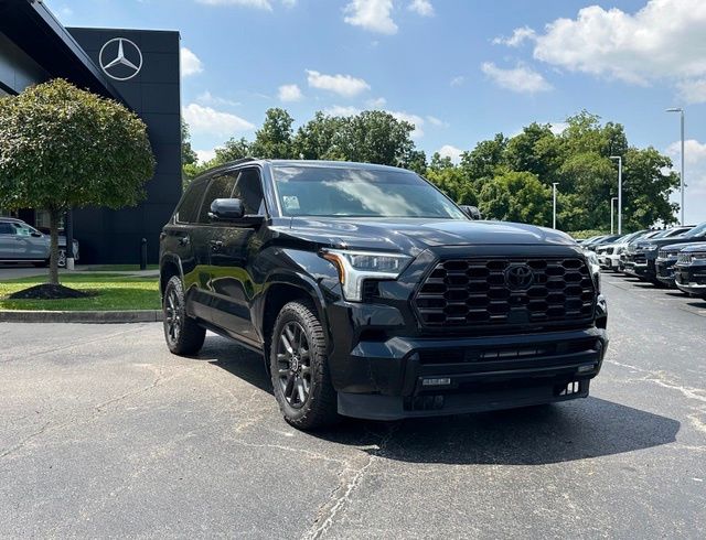 Midnight Black Metallic 2024 Toyota Sequoia SUV / Crossover Four-Wheel Drive Automatic