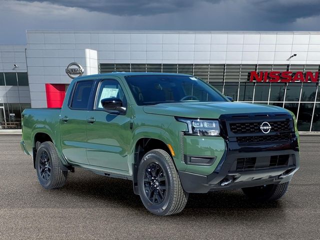 Tactical Green Metallic 2026 Nissan Frontier SV Crew Cab 4WD Pickup Truck Four-Wheel Drive 9-Speed Automatic Overdrive
