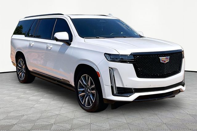 Crystal White 2021 Cadillac Escalade ESV SUV / Crossover Four-Wheel Drive