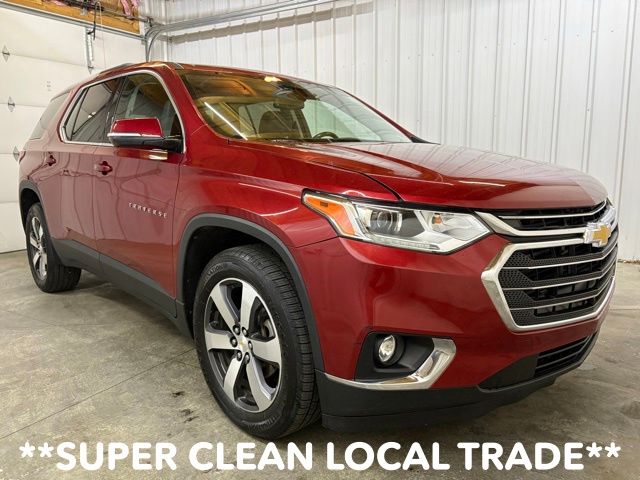 Red Tintcoat 2018 Chevrolet Traverse SUV / Crossover Four-Wheel Drive 9-Speed Automatic