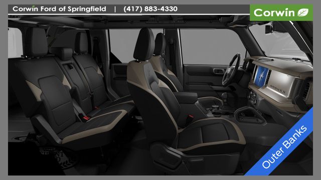 Gray 2026 Ford Bronco Outer Banks 4-Door 4WD SUV / Crossover Four-Wheel Drive Automatic