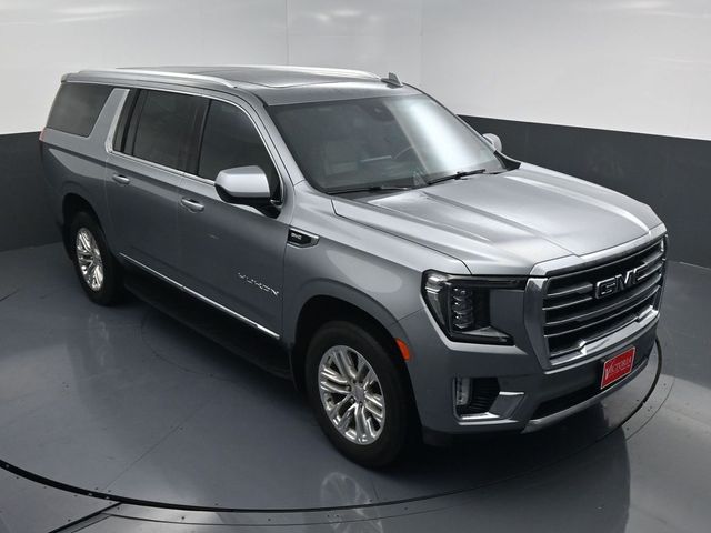 2023 GMC Yukon XL SLT Gray at Bayway Cadillac of The Woodlands