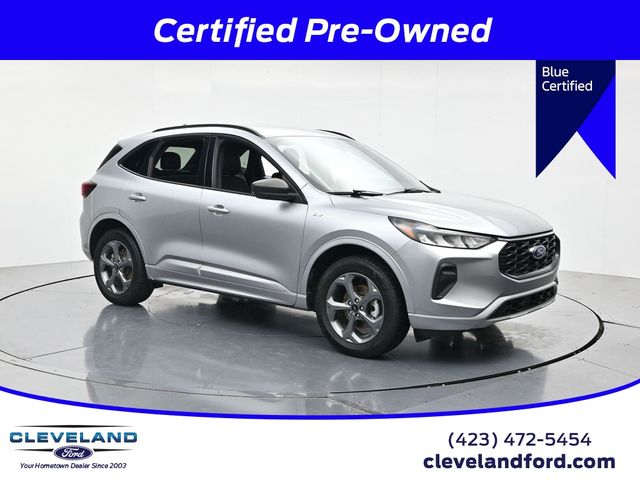 Silver Metallic 2024 Ford Escape SUV / Crossover All-Wheel Drive 8-Speed Automatic