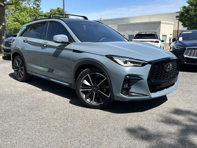 Slate Gray 2025 INFINITI QX50 Sport AWD SUV / Crossover All-Wheel Drive Continuously Variable Transmission