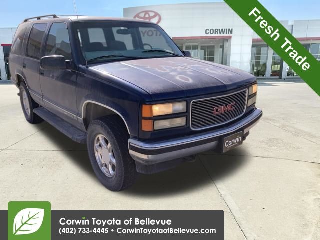 Indigo Blue Metallic 1999 GMC Yukon SLE 4WD SUV / Crossover Four-Wheel Drive 4-Speed Automatic