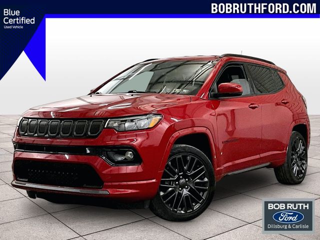 2022 Jeep Compass Limited Red at Carlisle Cadillac Buick GMC