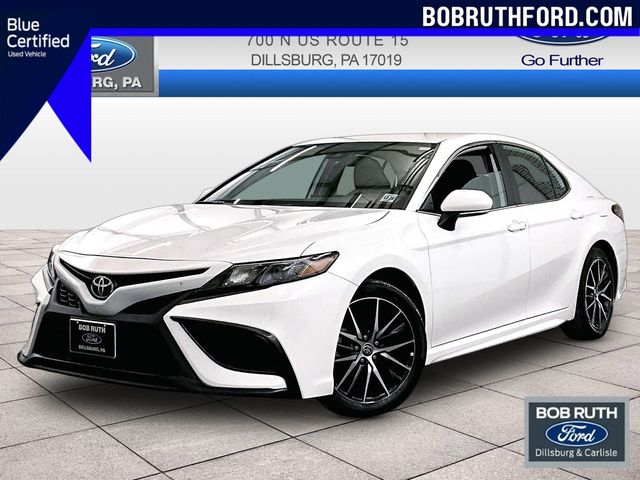 2024 Toyota Camry SE White at Sutliff Volkswagen