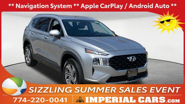 Shimmering Silver Pearl 2023 Hyundai Santa Fe SEL AWD SUV / Crossover All-Wheel Drive 8-Speed Automatic