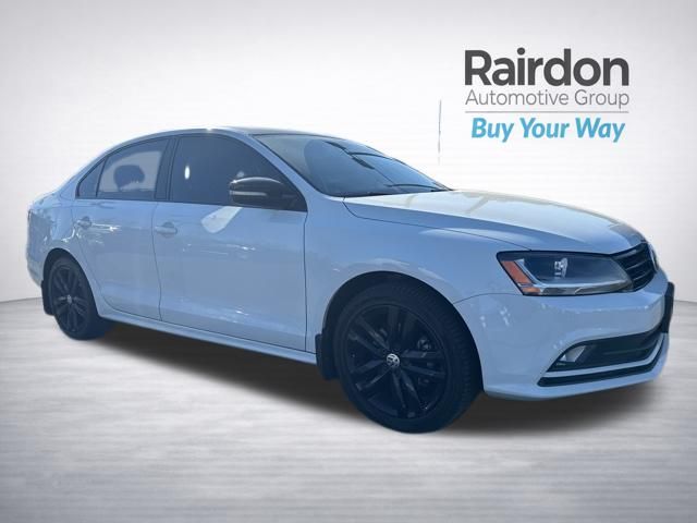 Pure White 2018 Volkswagen Jetta 1.8T SE Sport FWD Sedan Front-Wheel Drive 6-Speed Automatic
