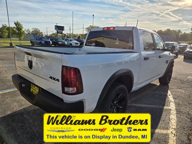 2024 Ram 1500 Classic Warlock - Bright White Clearcoat exterior view 3