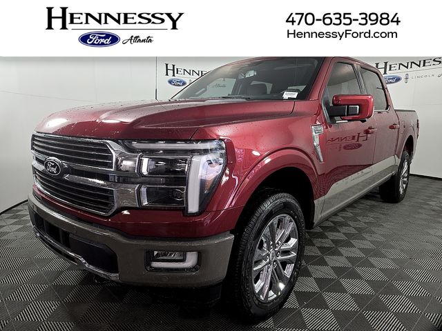 Ruby Red 2026 Ford F-150 King Ranch SuperCrew 4WD Pickup Truck Four-Wheel Drive Automatic