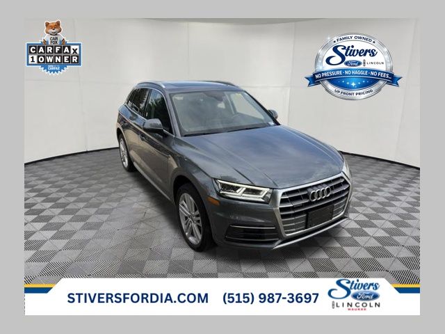 Silver 2019 Audi Q5 SUV / Crossover All-Wheel Drive 7-Speed Automatic