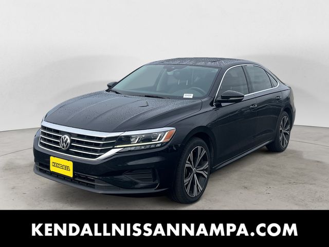 Black 2022 Volkswagen Passat Sedan Front-Wheel Drive 6-Speed Automatic