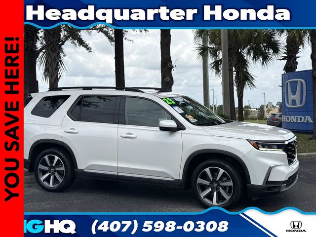 Platinum White Pearl 2023 Honda Pilot SUV / Crossover Front-Wheel Drive Automatic