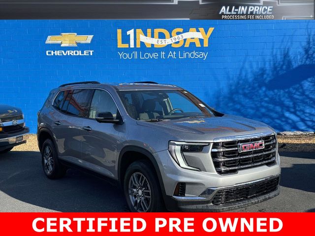 Sterling Metallic 2025 GMC Acadia Elevation AWD SUV / Crossover Four-Wheel Drive 8-Speed Automatic