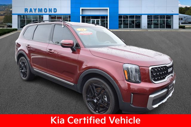 Dawning Red 2023 Kia Telluride EX X-Line AWD SUV / Crossover All-Wheel Drive 8-Speed Automatic