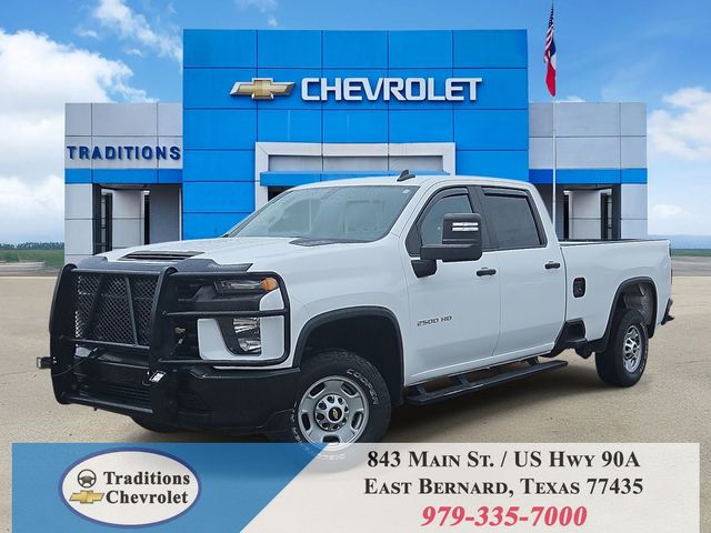 Summit White 2020 Chevrolet Silverado 2500HD Work Truck Crew Cab RWD Pickup Truck 4X2 6-Speed Automatic