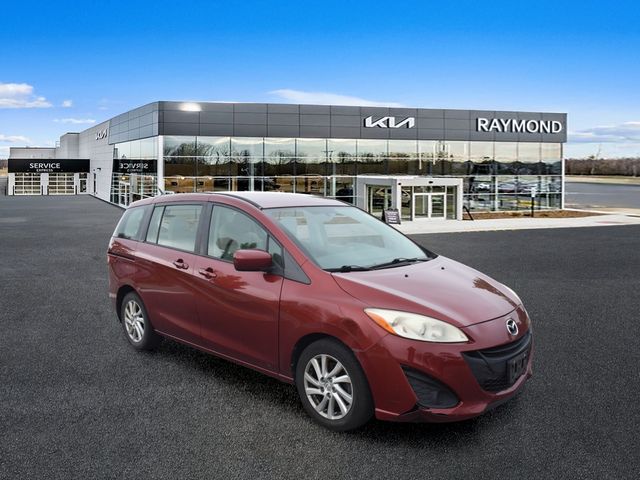 Brilliant Black Clearcoat 2012 Mazda MAZDA5 Minivan Front-Wheel Drive 5-Speed Automatic Overdrive