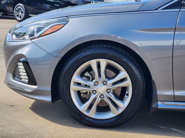 2019 Hyundai Sonata Sport Gray at Texan Dodge Chrysler Jeep Ram