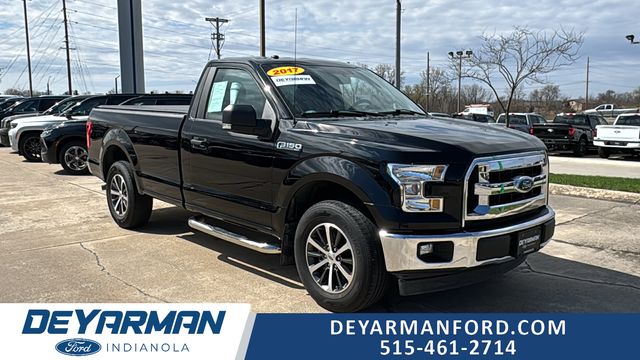 Shadow Black 2017 Ford F-150 XLT Pickup Truck 4X2 6-Speed Automatic