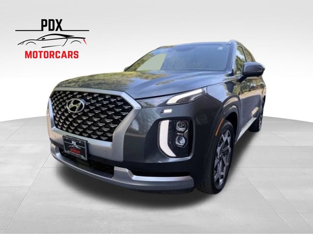 Gray (Steel Graphite) 2022 Hyundai Palisade SUV / Crossover All-Wheel Drive 8-Speed Automatic