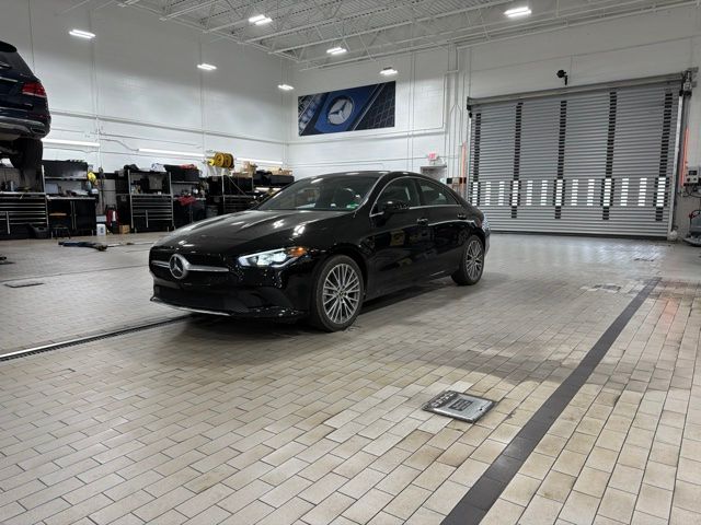 Night Black 2022 Mercedes-Benz CLA 250 4MATIC Coupe All-Wheel Drive 7-Speed Automatic
