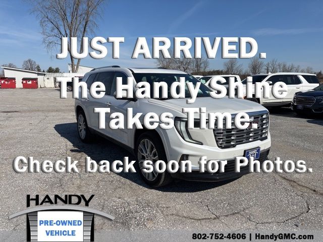 White Frost Tricoat 2025 GMC Acadia Denali AWD SUV / Crossover Four-Wheel Drive 8-Speed Automatic