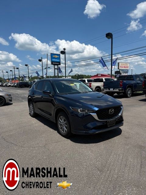 Deep Crystal Blue Mica 2025 Mazda CX-5 SUV / Crossover All-Wheel Drive 6-Speed Automatic