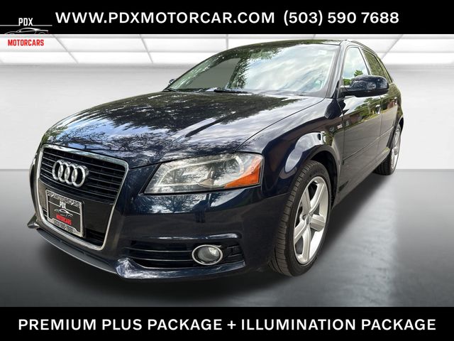 Scuba Blue Metallic 2012 Audi A3 2.0 TDI Premium Plus Wagon FWD Wagon Front-Wheel Drive 6-Speed Automatic