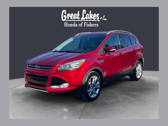 Ruby Red Metallic Tinted Clearcoat 2016 Ford Escape Titanium AWD SUV / Crossover All-Wheel Drive 6-Speed Automatic