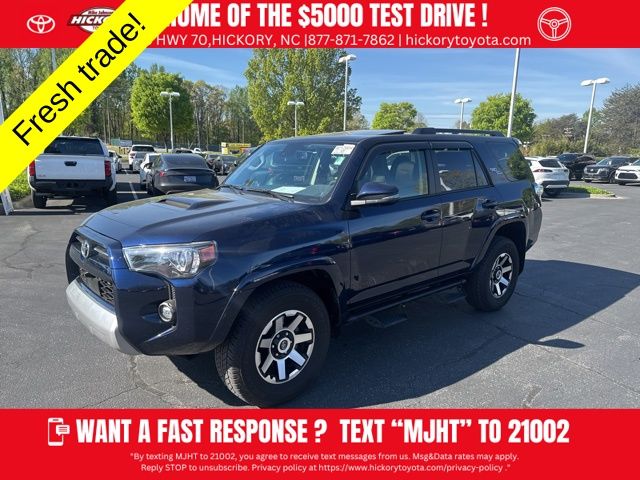 Nautical Blue Metallic 2024 Toyota 4Runner TRD Off-Road Premium 4WD SUV / Crossover Four-Wheel Drive 5-Speed Automatic